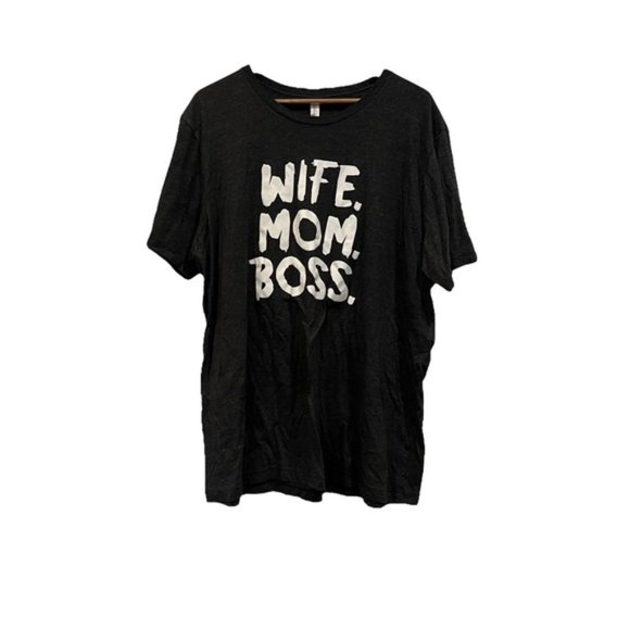 Tops - Wife Mom Boss Short Sleeve T-Shirt